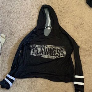 Shirt with Hood on it